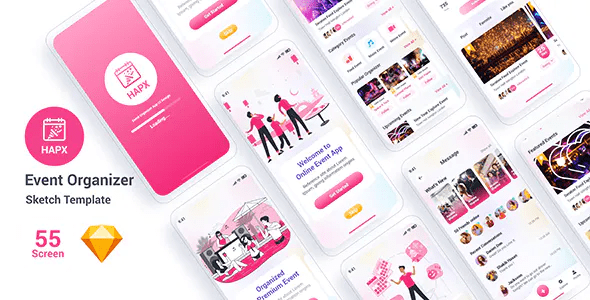 Hapx %E2%80%93 Event Organizer Sketch Template