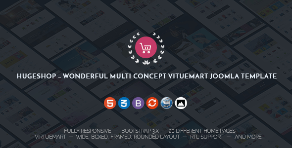 HugeShop Multipurpose Joomla Template