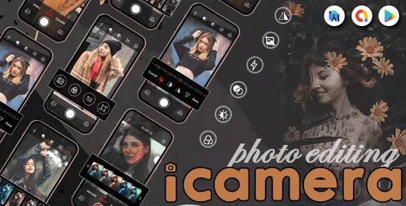 i Camera Photo iCamera iOS 13 Selfie Camera iOS Camera Photo Editor iPhone Camera Filters