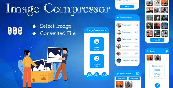 Image Compressor and Resizer Photo Compressor Pic Compress Image Size In KB and MB Reduce
