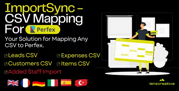 ImportSync CSV Mapping For Perfex CRM