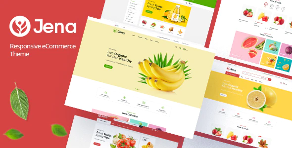 Jena Organic Food Responsive Prestashop Theme