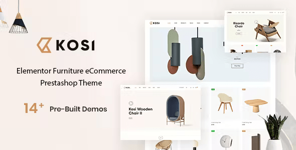 Kosi Elementor Prestashop Furniture Theme