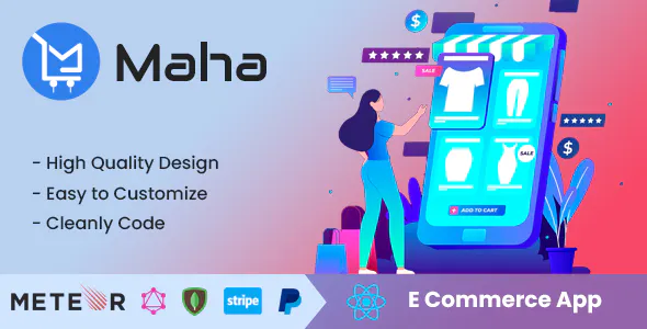 Maha Ecommerce React Native App