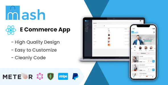 Mash Ecommerce React Native App