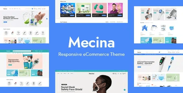 Mecina Medical Healthcare OpenCart Theme