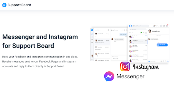 Messenger Messenger and Instagram for Support Board %E2%80%93 Support Board