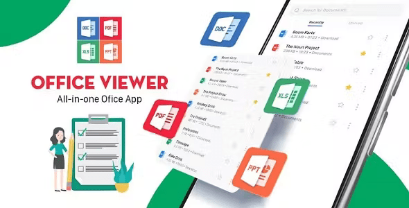 Office Reader Document Viewer Document Reader with admob