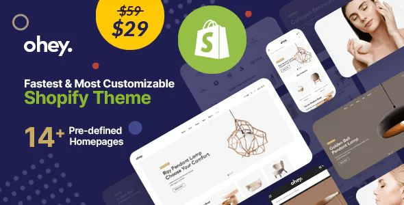 Ohey Multipurpose Shopify Theme