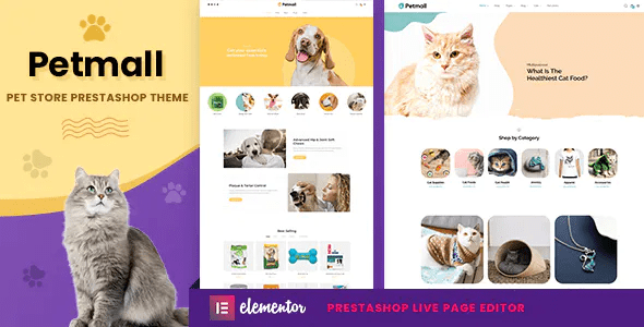 Petmall Pet Shop Animal Store Prestashop 1.7 Theme