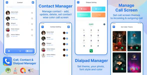 Phone Manager Color Call Screen My Photo Dialpad Call Log Flash Admod ironSource Ads