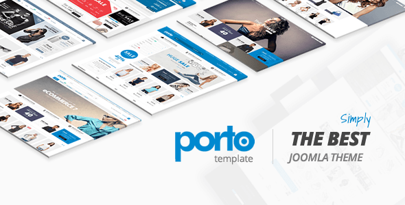 Porto is an Responsive Joomla Theme