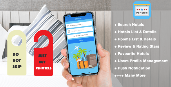 PSHotels iOS Ultimate Hotels Finder Application With Backend