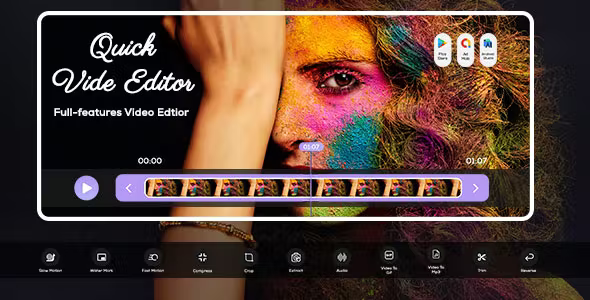 Quick Video Editor Pro Fast and Easy Video Editor Video Maker Pro Video Effects FX Video