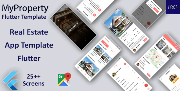 Real Estate Android App Real Estate iOS App Template React Native MyProperty