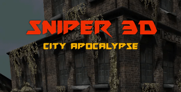 Sniper 3D City Apocalypse Unity3D game Admob Ads