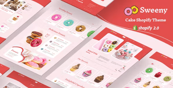 Sweeny Cake Bakery Shopify Theme