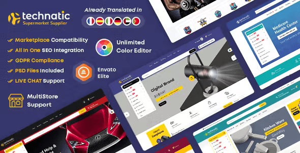 Technatic Electronic Gadgets PrestaShop Responsive Theme