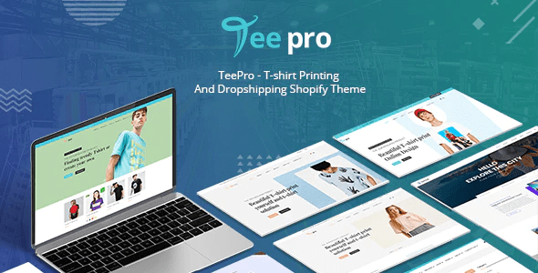 TEEPRO T shirt Printing And Dropshipping Shopify Theme