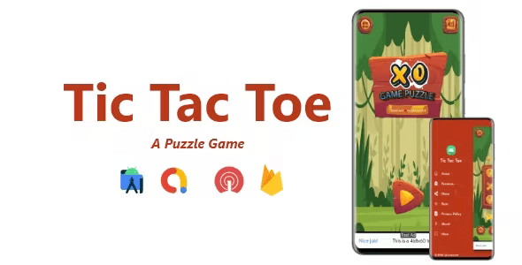 Tic Tac Toe A Puzzle Game ADMOB FIREBASE ONESIGNAL