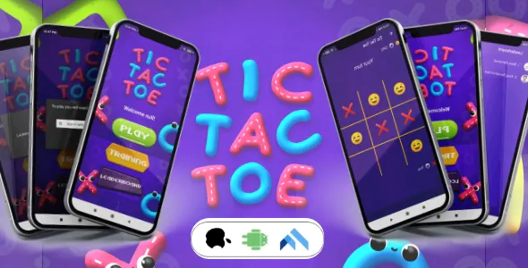 Tic Tac Toe Online Multiplayer Game Flutter with Admob