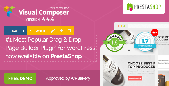 Visual Composer Page Builder for Prestashop