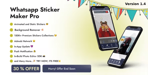 Whatsapp Sticker Maker Pro App Animated and Static Sticker Maker
