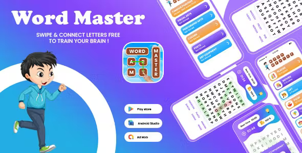 Word Search Master Brain Word Puzzle Word Search Explorer Word Connect Word Finder App