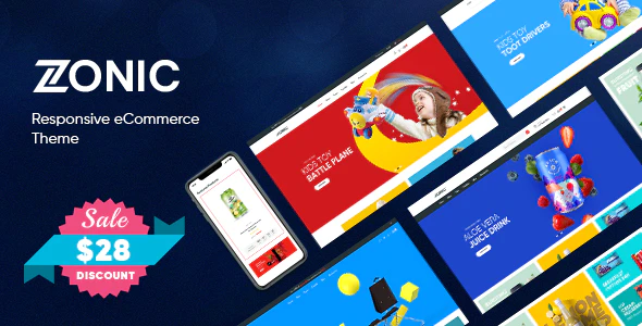 Zonic Kid Store Responsive Prestashop Theme